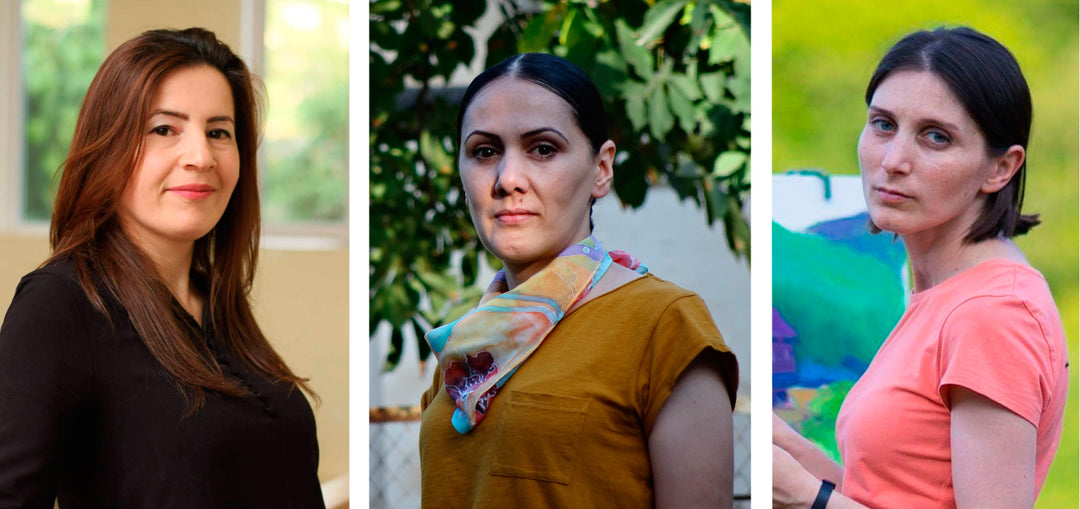 Handcrafted Set of 2 Letter M and Flower-Themed Keychains - Regal M