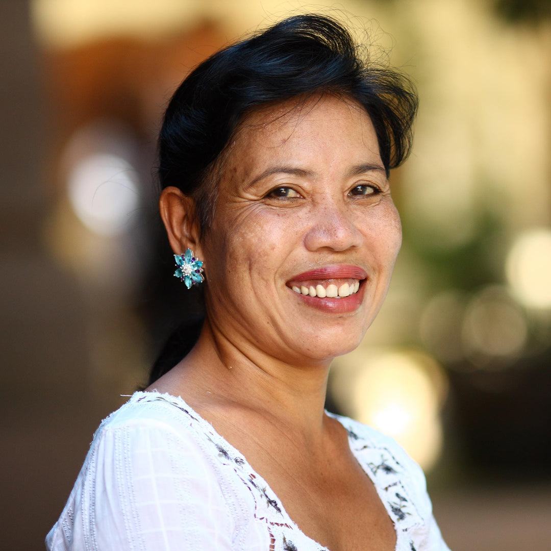 Fair Trade Sterling Silver Earrings - Divine Femininity