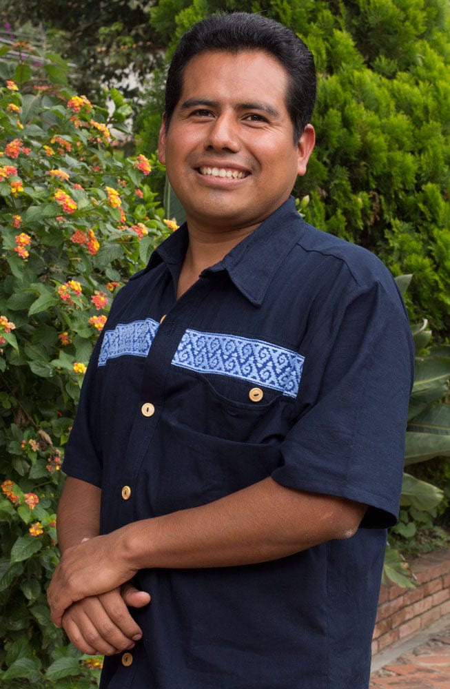 Small Wool Table Runner in Red with Birds - Birds of Teotitlan in Red
