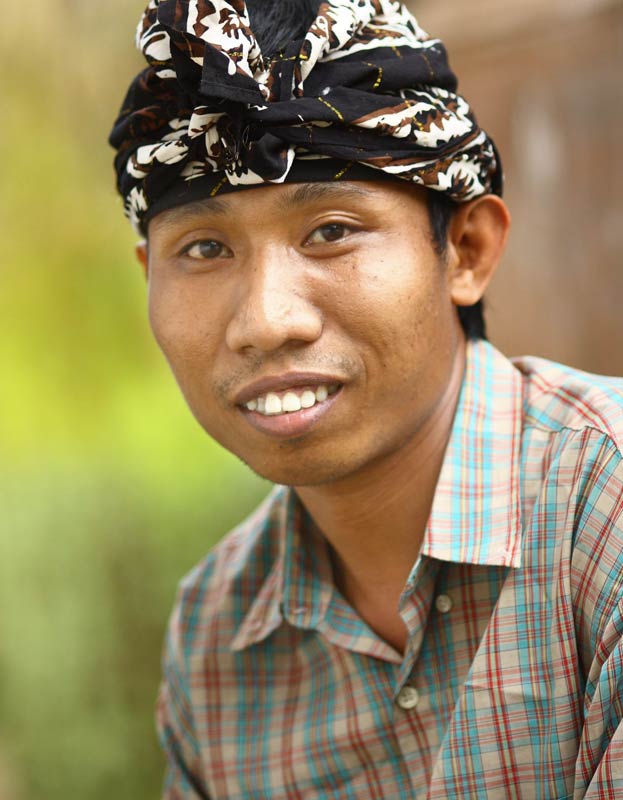 Handcrafted Brown Natural Fiber Notebook from Bali - Brown Voyage