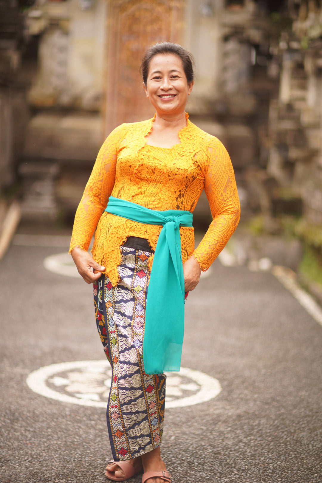 Handmade Gold-Plated Dangle Earrings - Heart Strings