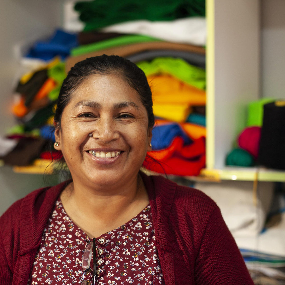 Peruvian Christmas Tree Applique Wall Hanging - Happy Nativity Scene