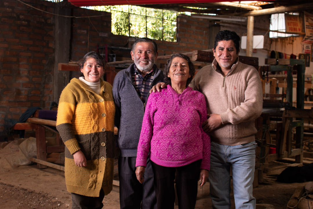 Hand Made Women's Alpaca Blend Shoulder Bag  - Andean Warmth