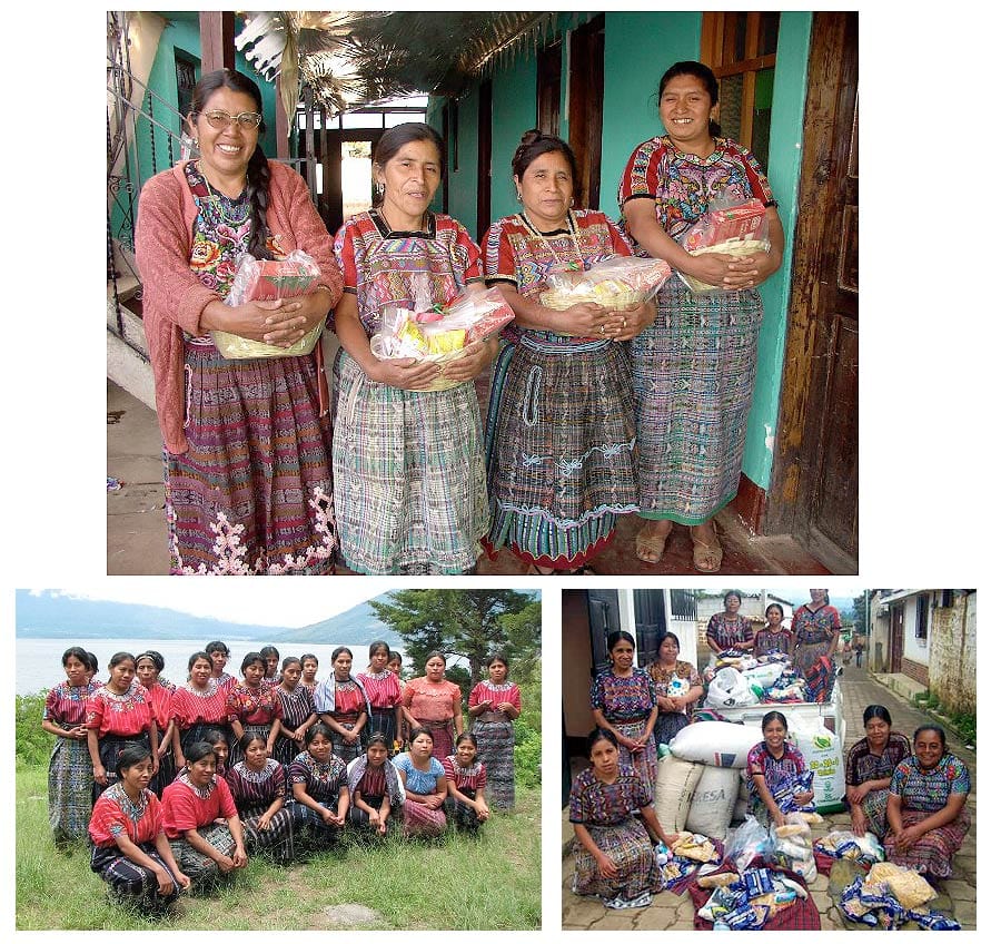 Handwoven Striped 100% Cotton Jewelry Roll from Guatemala - Rainbow Party