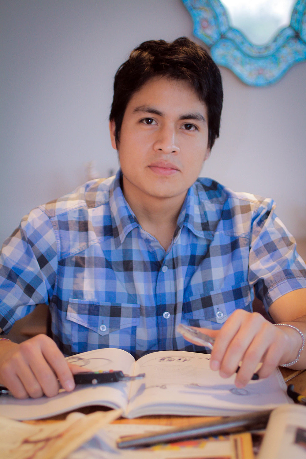 Artisan Crafted Amazonite Earrings - Boundless Sea