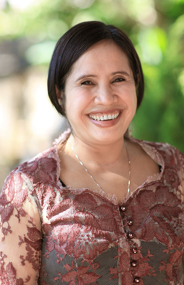 Circle Pattern Beaded Clutch in Black from Bali - Circle of Beauty in Black