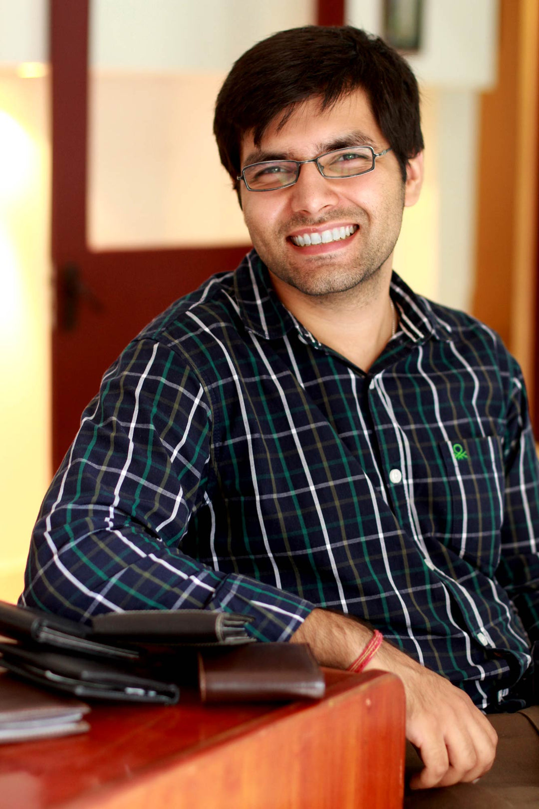 Brown Leather Travel Office Folio - Ultimate Travel Folio in Brown