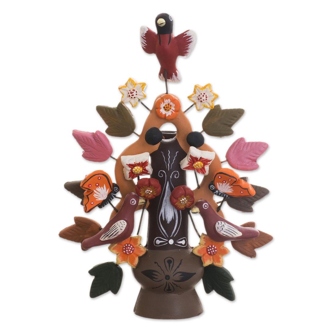Ceramic candleholder - Tree of Life