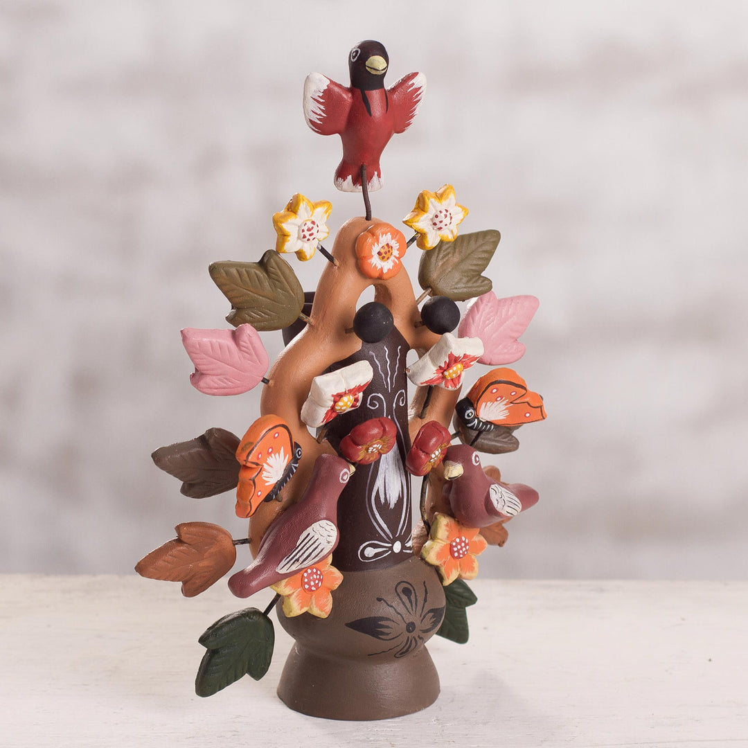 Ceramic candleholder - Tree of Life