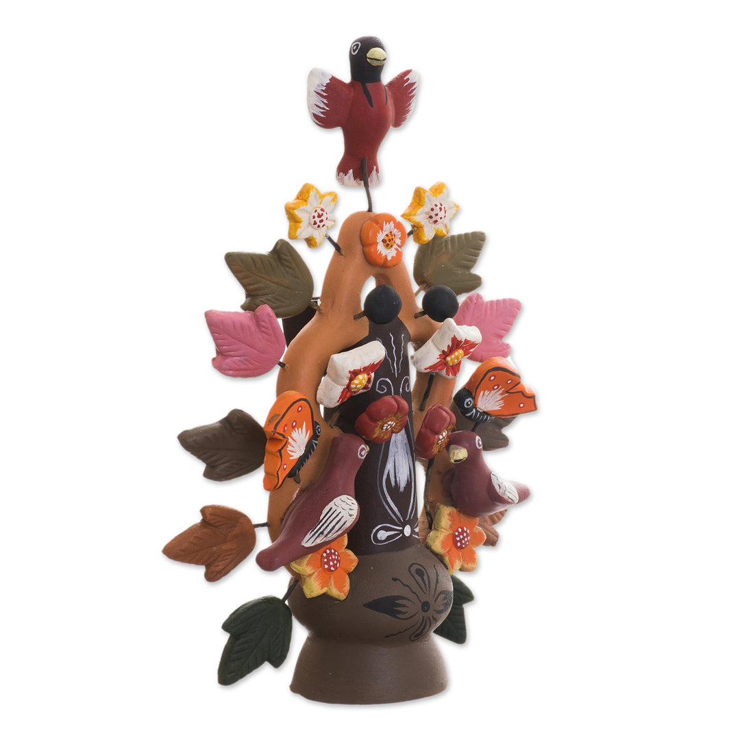 Ceramic candleholder - Tree of Life