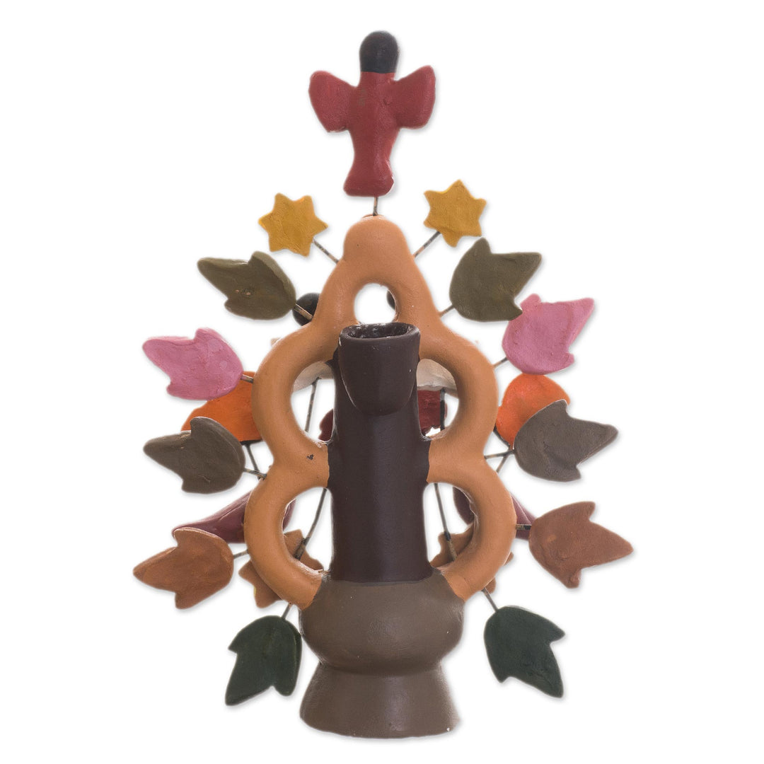 Ceramic candleholder - Tree of Life