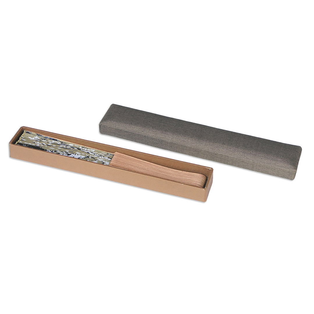 Handmade Silk Batik Fan - Tropics