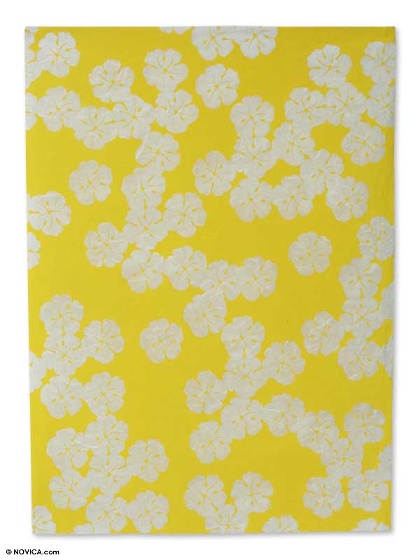 Saa wrapping paper (Set of 6) - Sunshine Blossoms