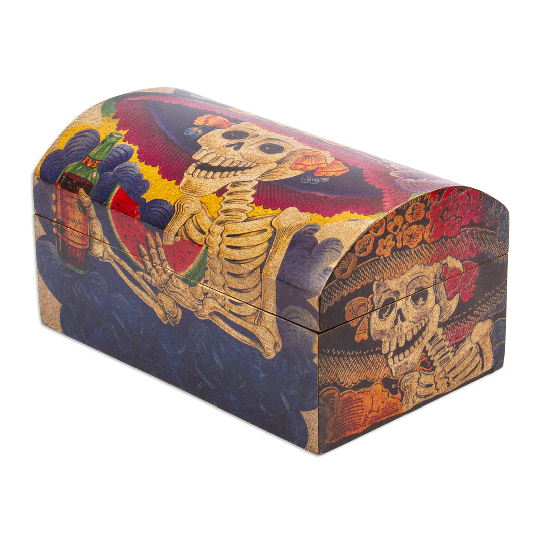 Day of the Dead Decorative Wood Box - Catrina My Love