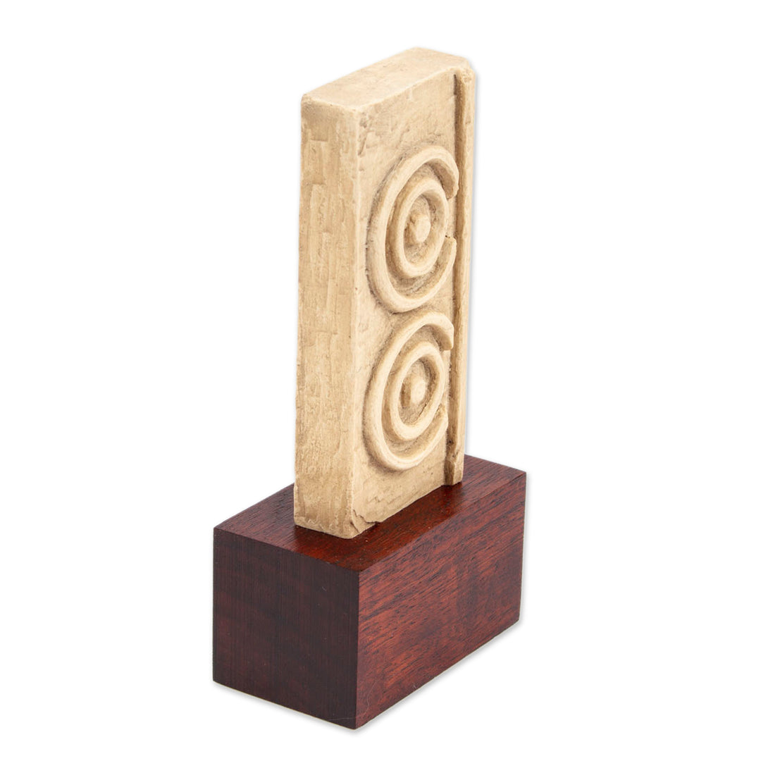 Sculpture - Beginning Glyph