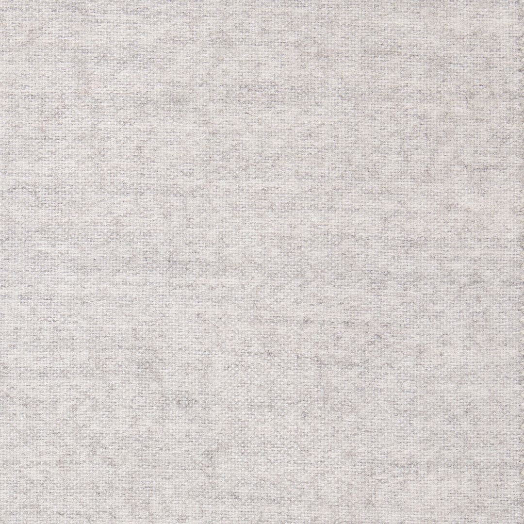 Handmade Alpaca Wool Blend Scarf - Silver Gift of Warmth