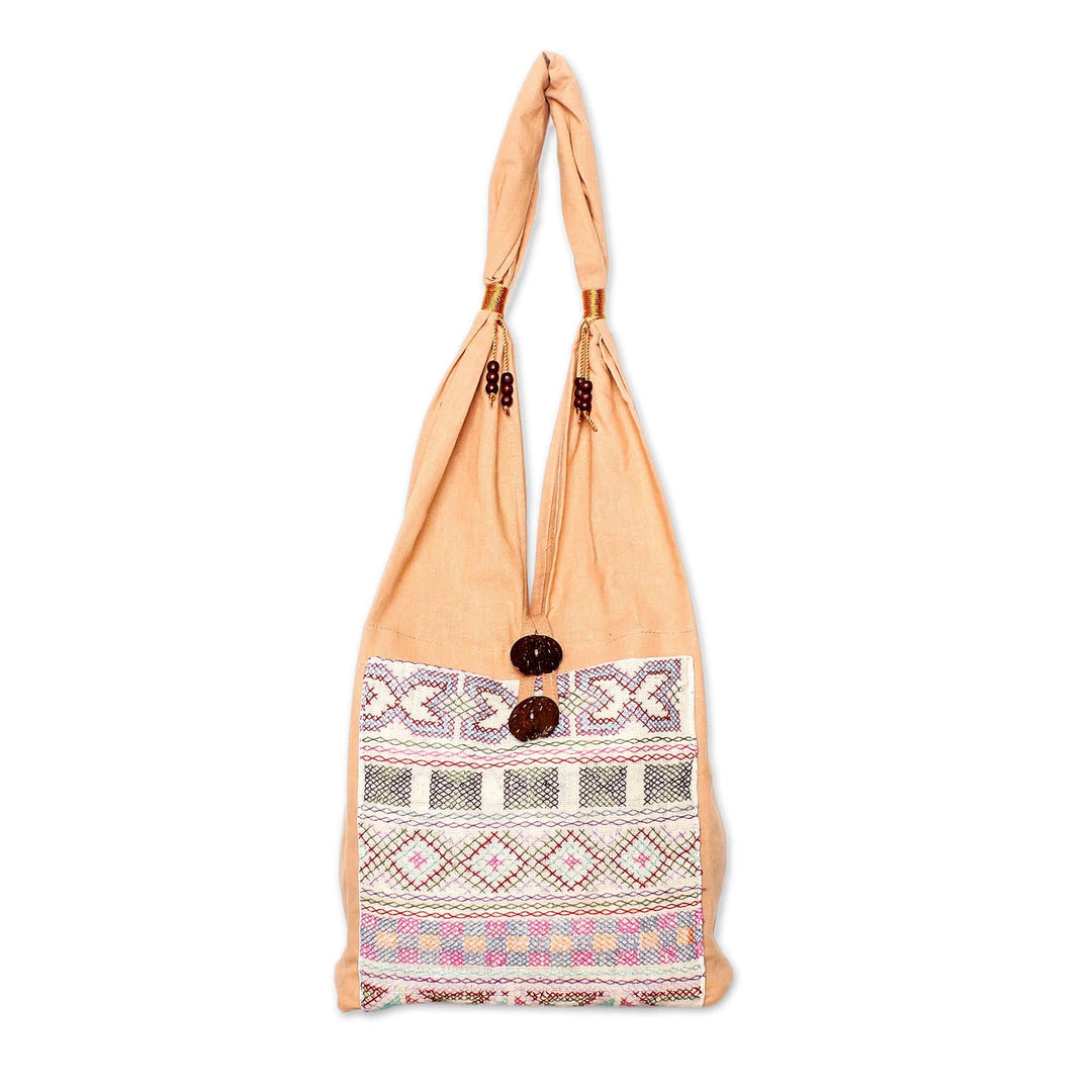 Cotton sling bag - Infinite Happiness