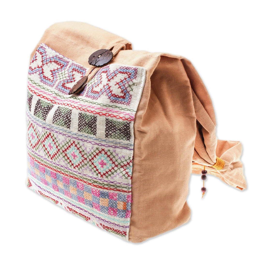 Cotton sling bag - Infinite Happiness