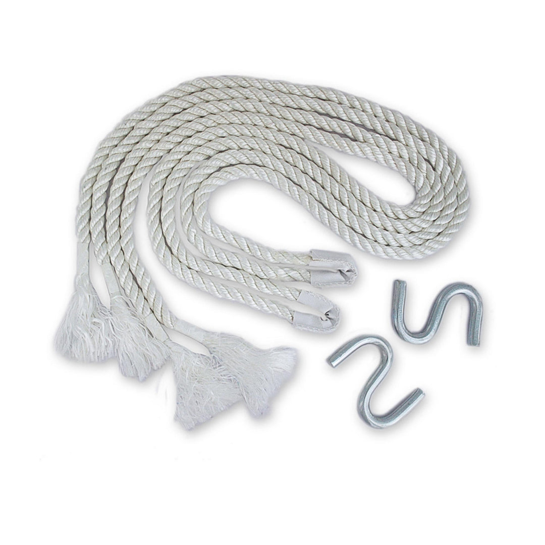 Black Nylon Hammock Swing Chair Handmade in Mexico - Caribbean Nights