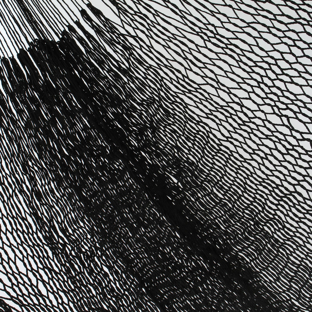 Fair Trade Black Rope Hammock (Single) - Shadows