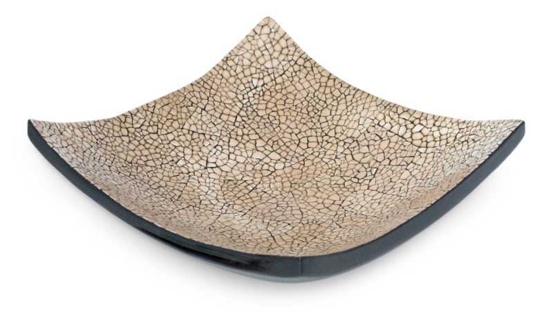 Eggshell mosaic centerpiece - The Living Earth