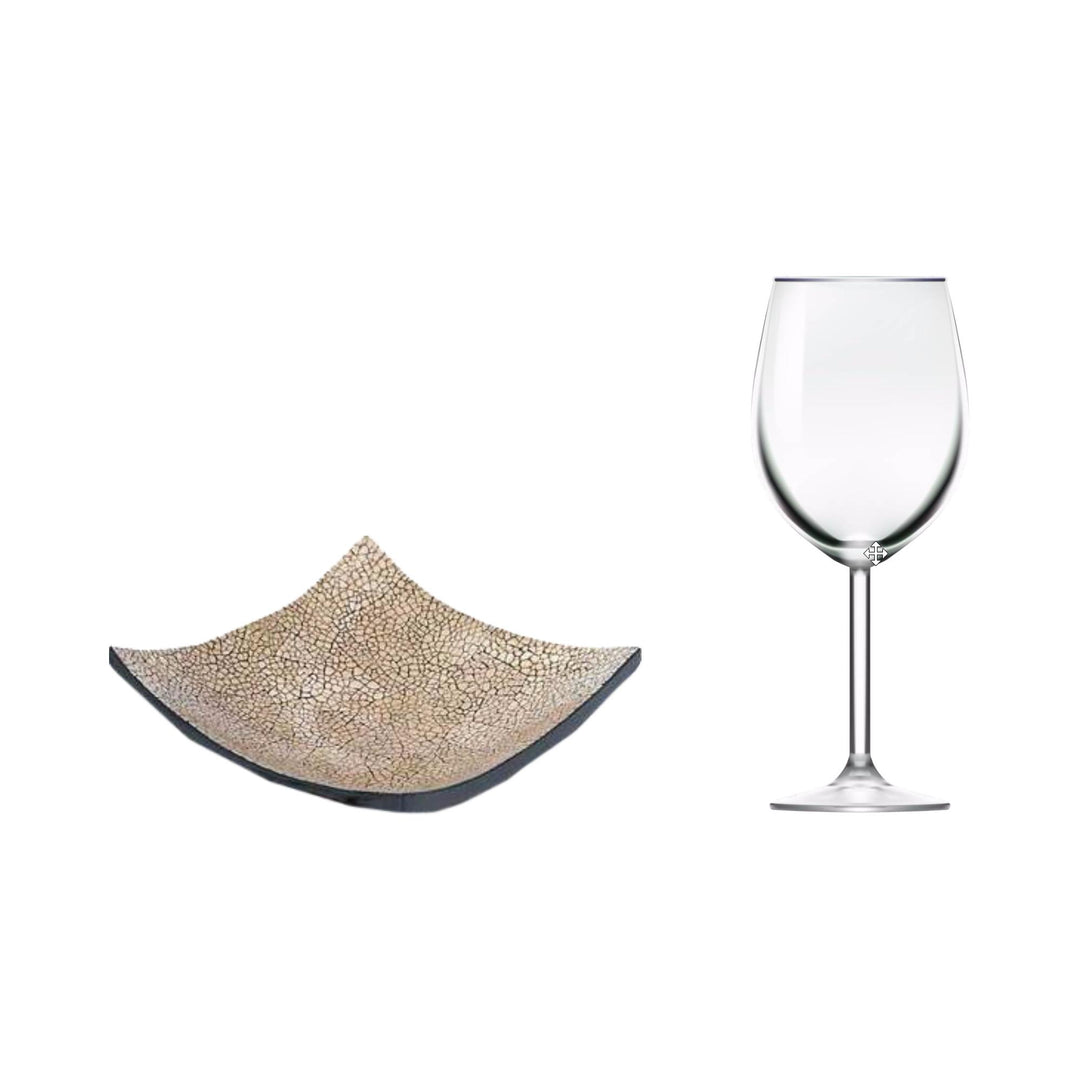 Eggshell mosaic centerpiece - The Living Earth