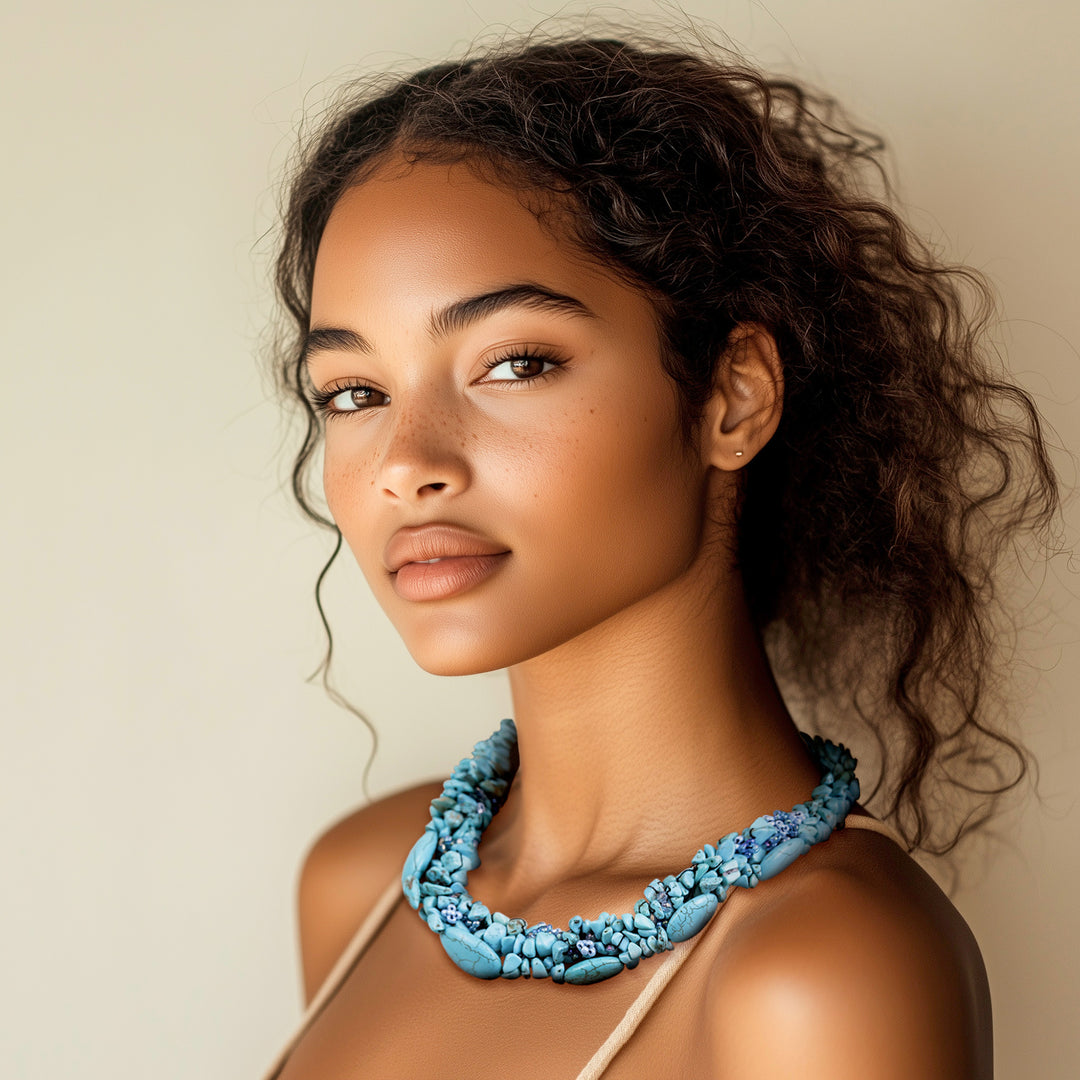 Fair Trade Beaded Necklace - Gush