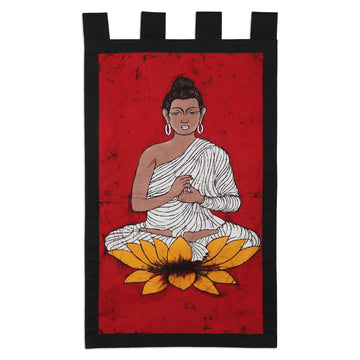 Buddha on Red