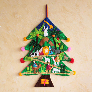 Happy Nativity Scene