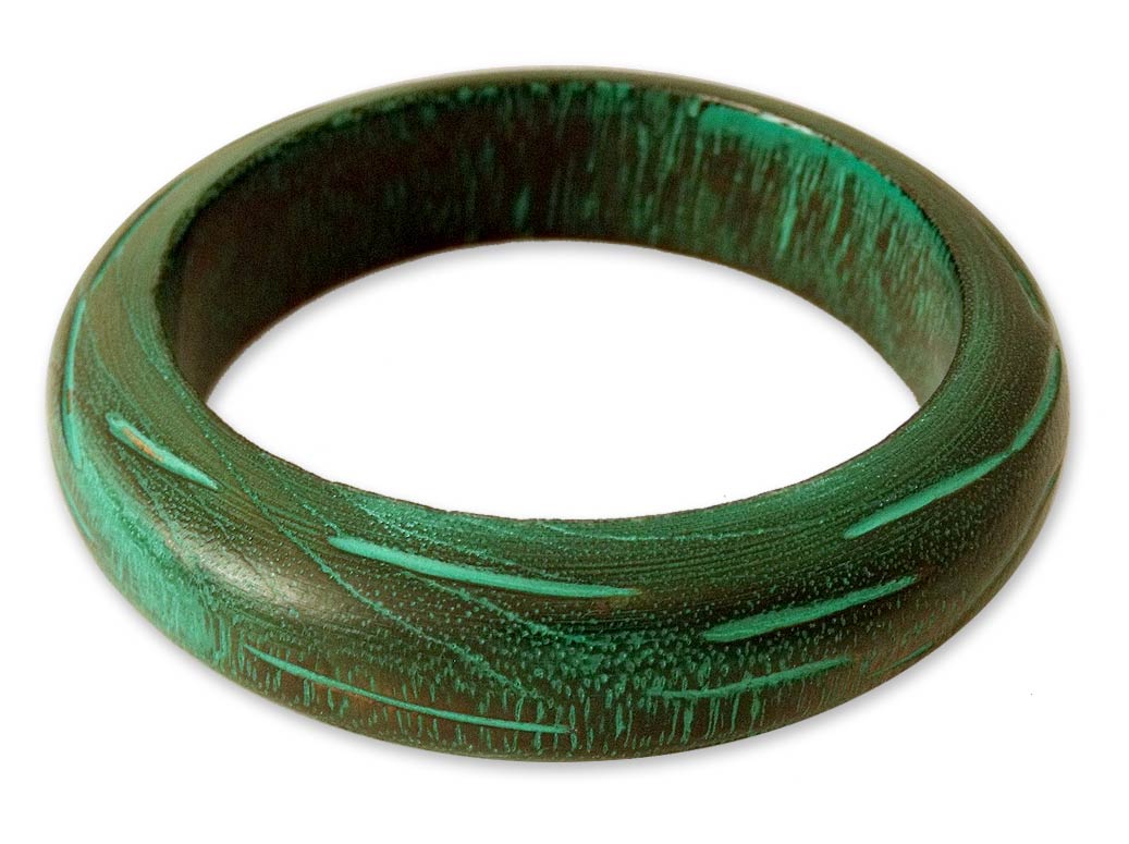 Wood Bangle Bracelet - Empress