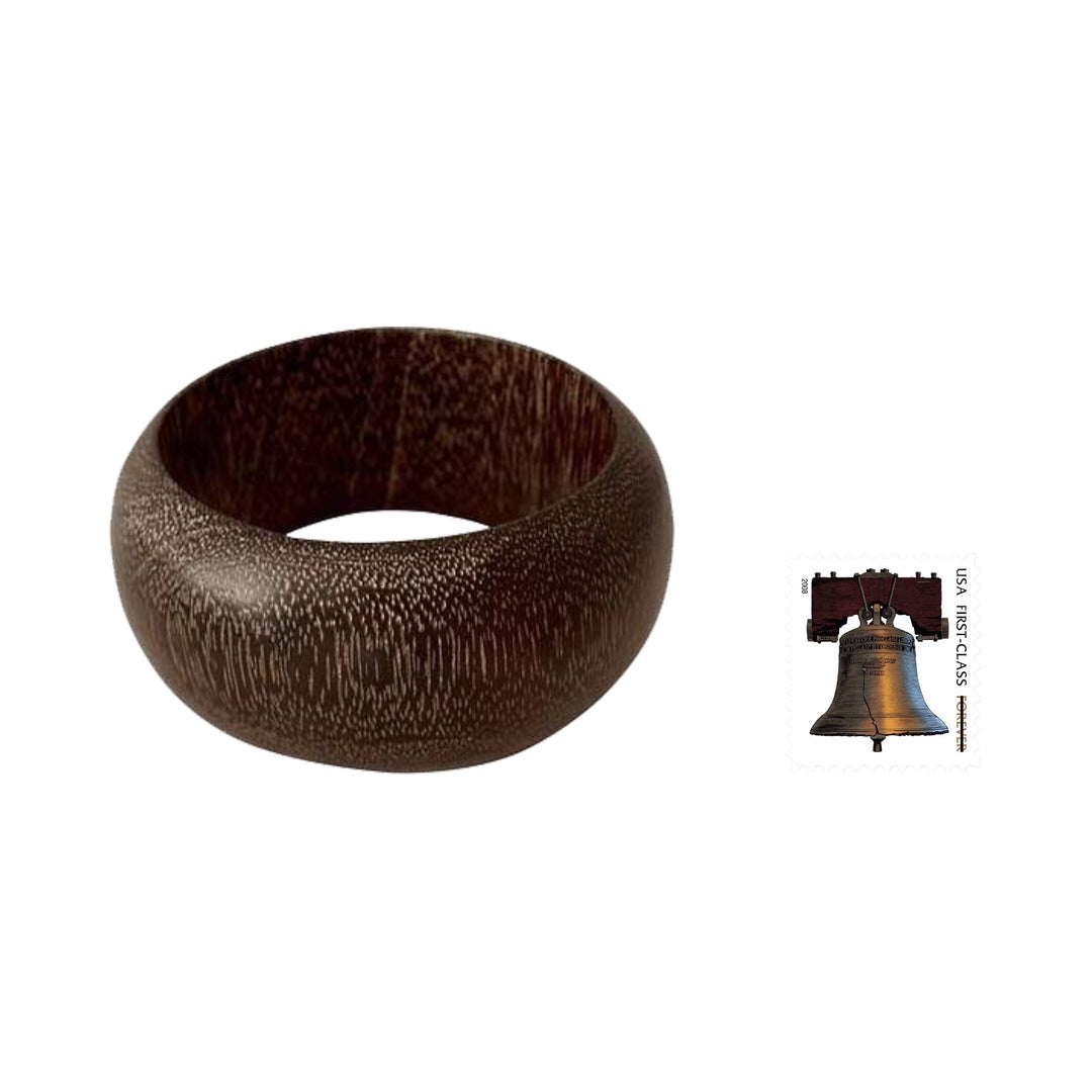 Indian Mango Wood Bangle Bracelet - Gujurat Chic