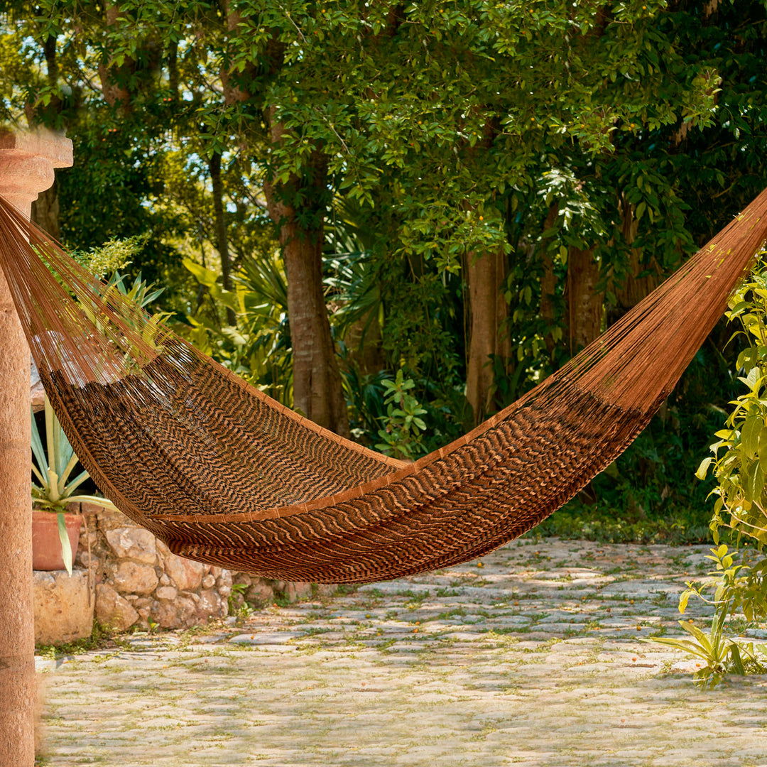 Handcrafted Mayan Hammock (Double) - Caribbean Mambo