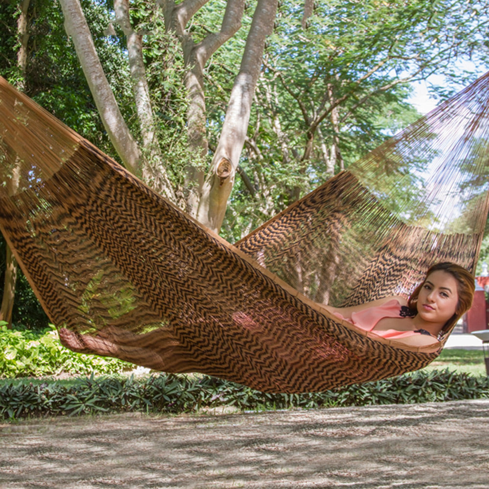 Handcrafted Mayan Hammock (Double) - Caribbean Mambo