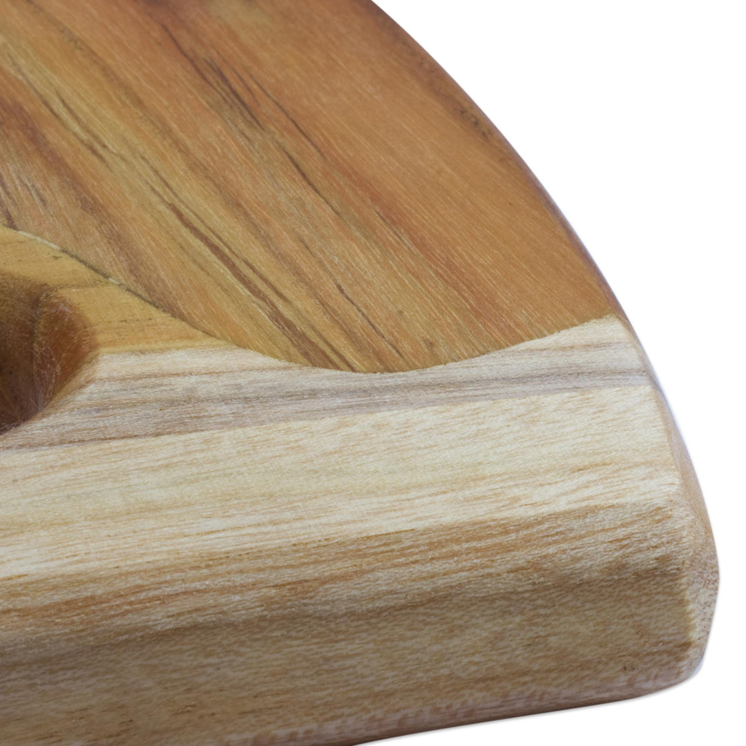 Unique Wood Charcuterie Board  - Volcano