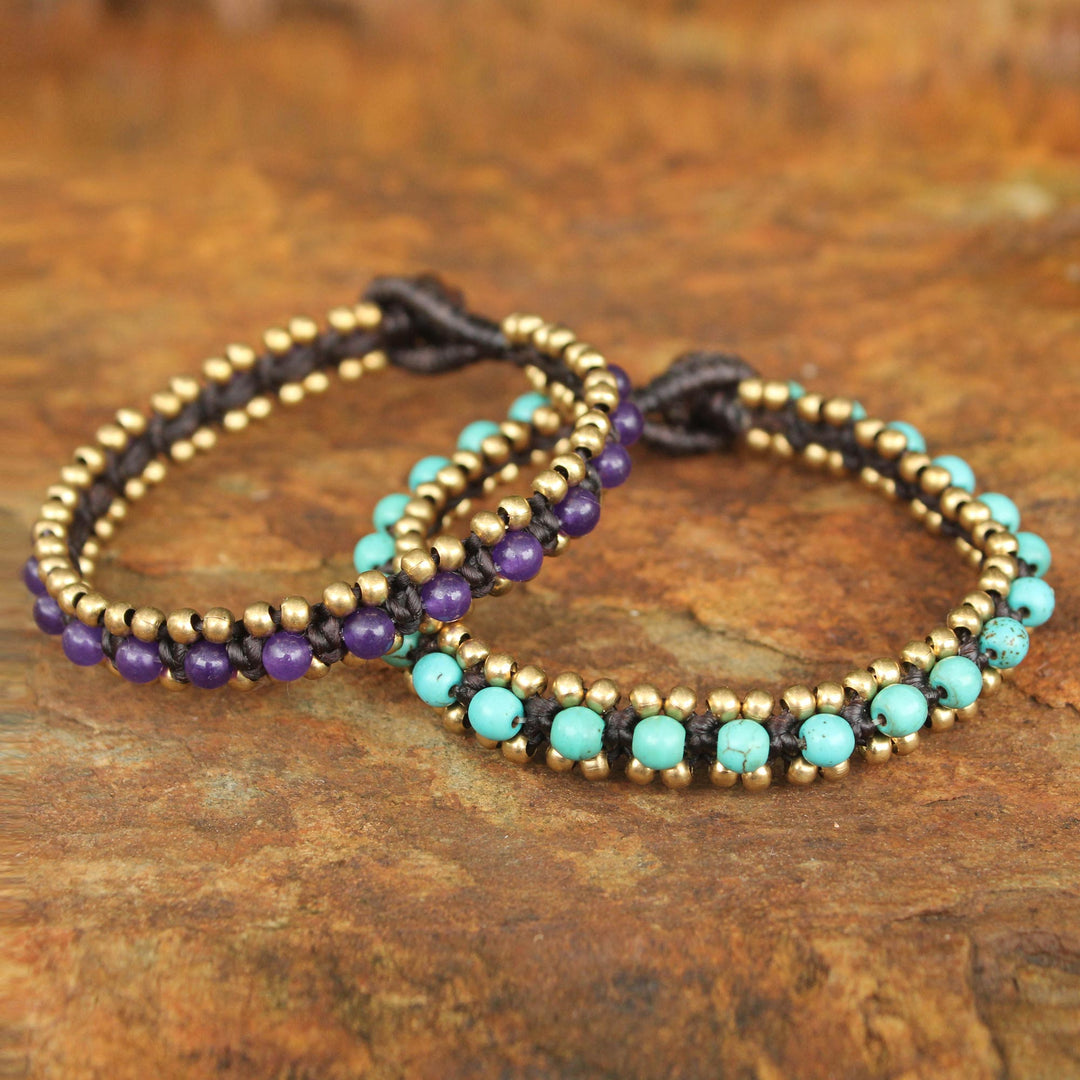 Blue Purple Aryuveda