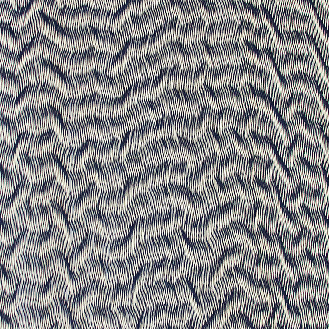 Handcrafted Cotton Striped Rope Hammock from Mexico (Double) - Ocean Waves