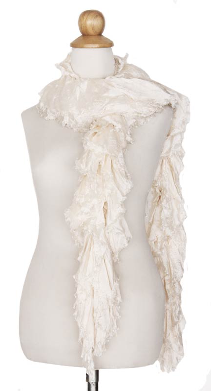 Thai scarf - Daring White