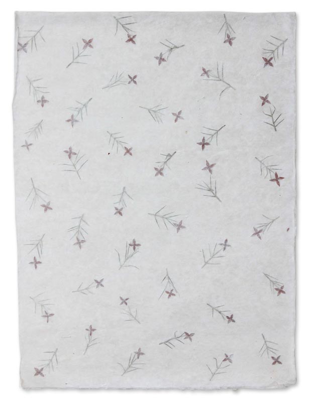 Saa wrapping paper (Set of 4) - Ixora Passion