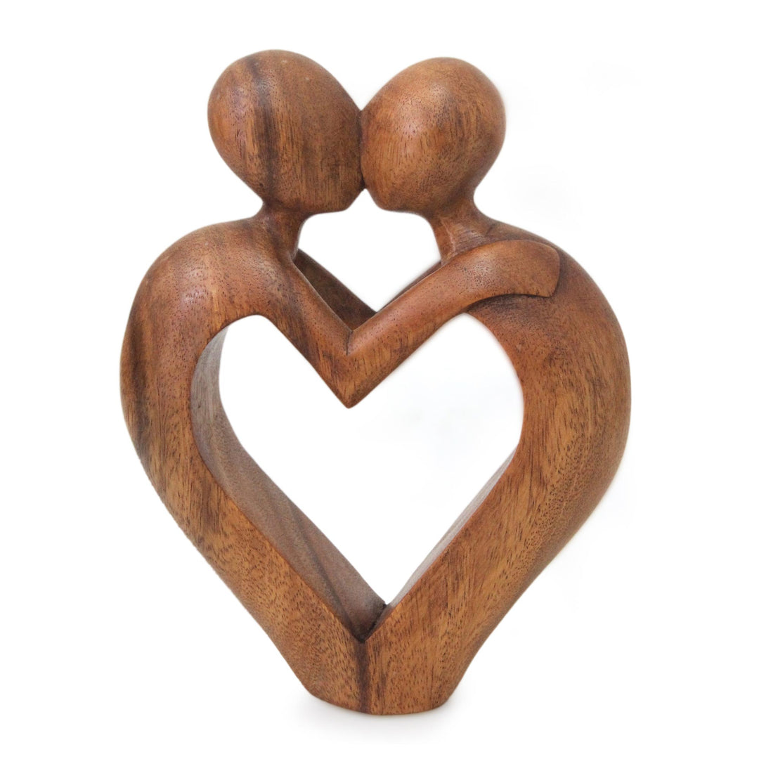 Romantic Heart Sculpture - Sweet Love