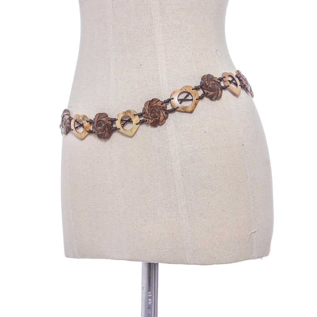 Coconut Shell Belt - Thai Forest