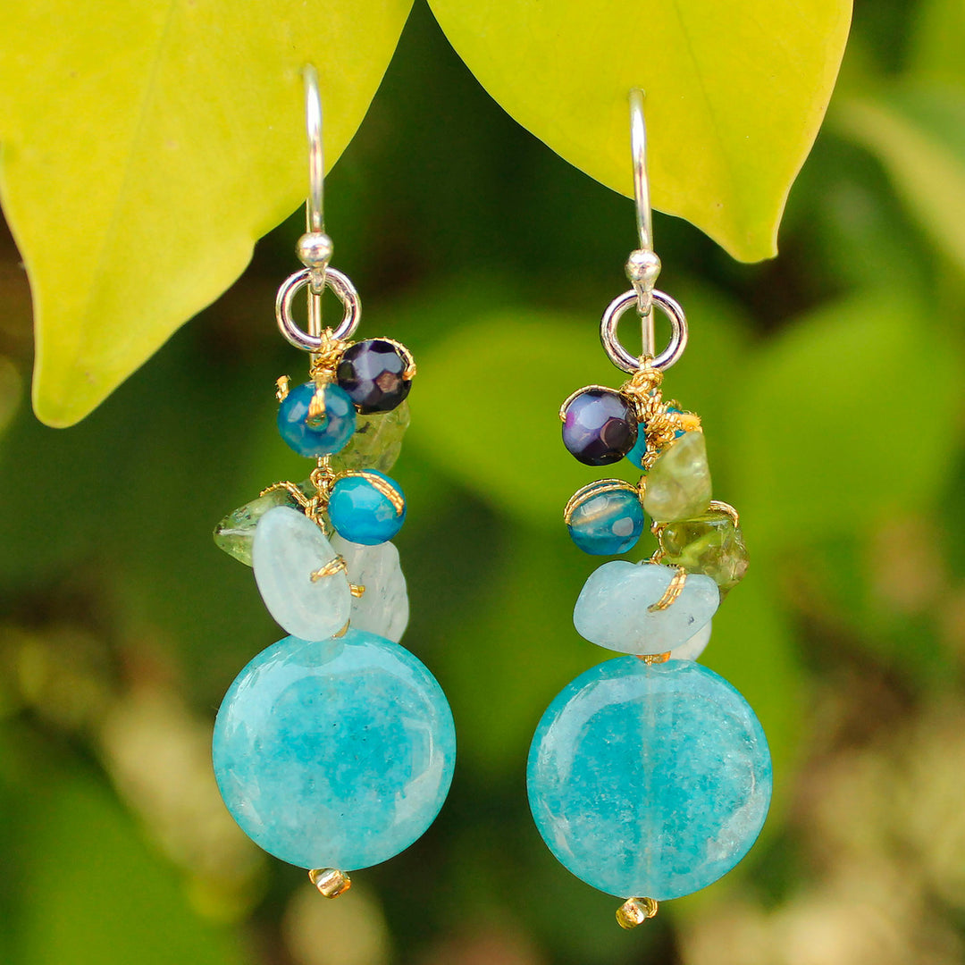 Handmade Thai Dangle Earrings - Thai Joy