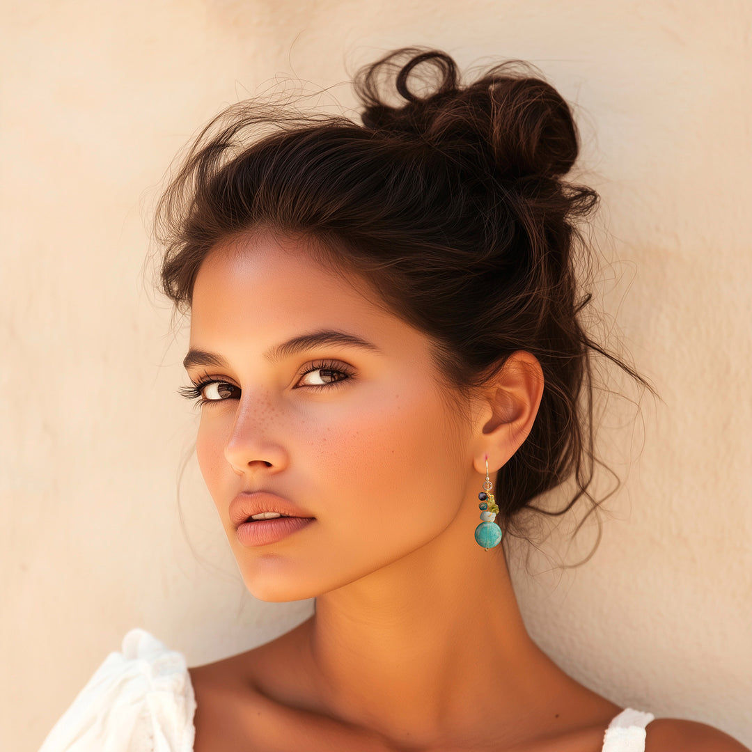 Handmade Thai Dangle Earrings - Thai Joy