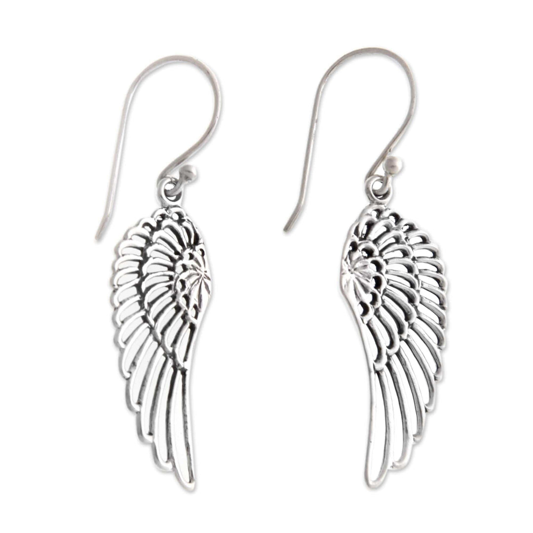 Sterling Silver Dangle Earrings - Angelic