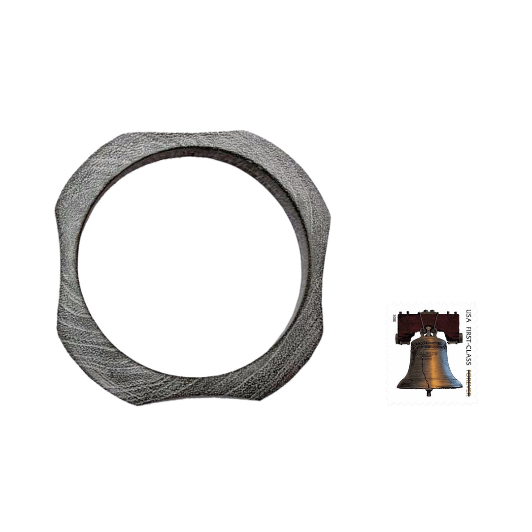 Wood bangle bracelet (Pair) - Forest Whisper