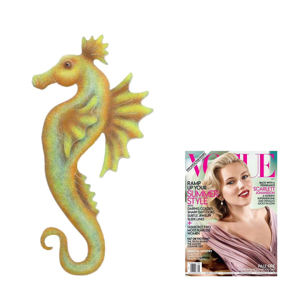 Handcrafted Sea Life Steel Wall Art - King of the Seas