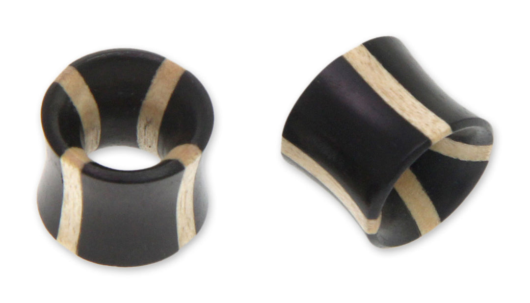 Wood ear plugs - Starlight Duality