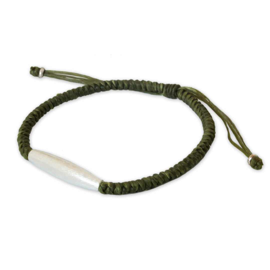 Hill Tribe Silver Braided Bracelet - Peaceful Jungle