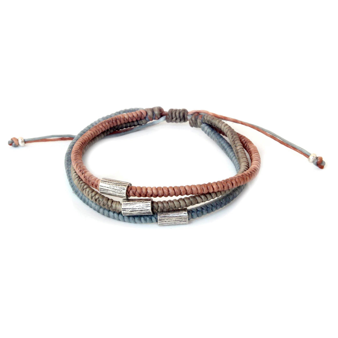 Hill Tribe Silver Braided Bracelet - Modern Hill Tribe