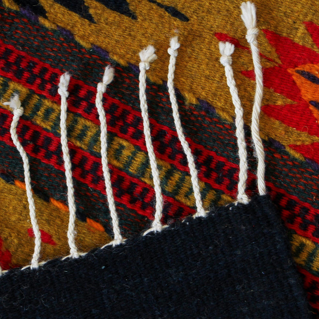 Zapotec wool rug (2x3.5) - Sierra Meadows