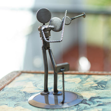 Rustic Violinist